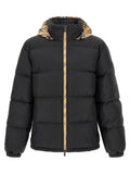 Burberry Schwarzer Parka aus Polyester