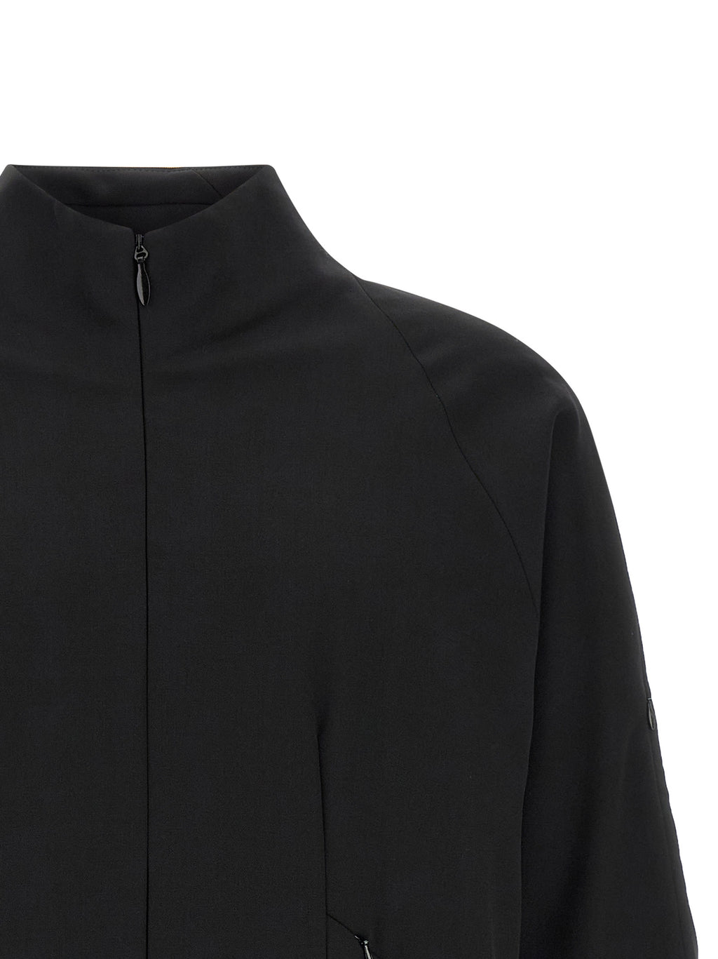 Kiko Kostadinov Schwarze Wolljacke in voller Länge