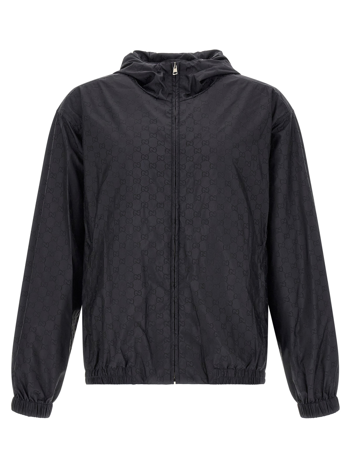Gucci Schwarze Polyamid-Shell-Jacke