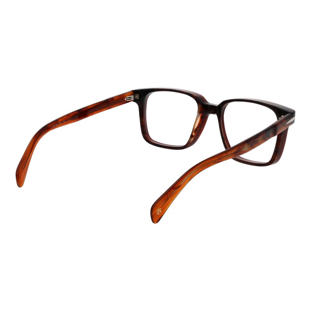 David Beckham Braune Brille aus Acetat (Gestell)