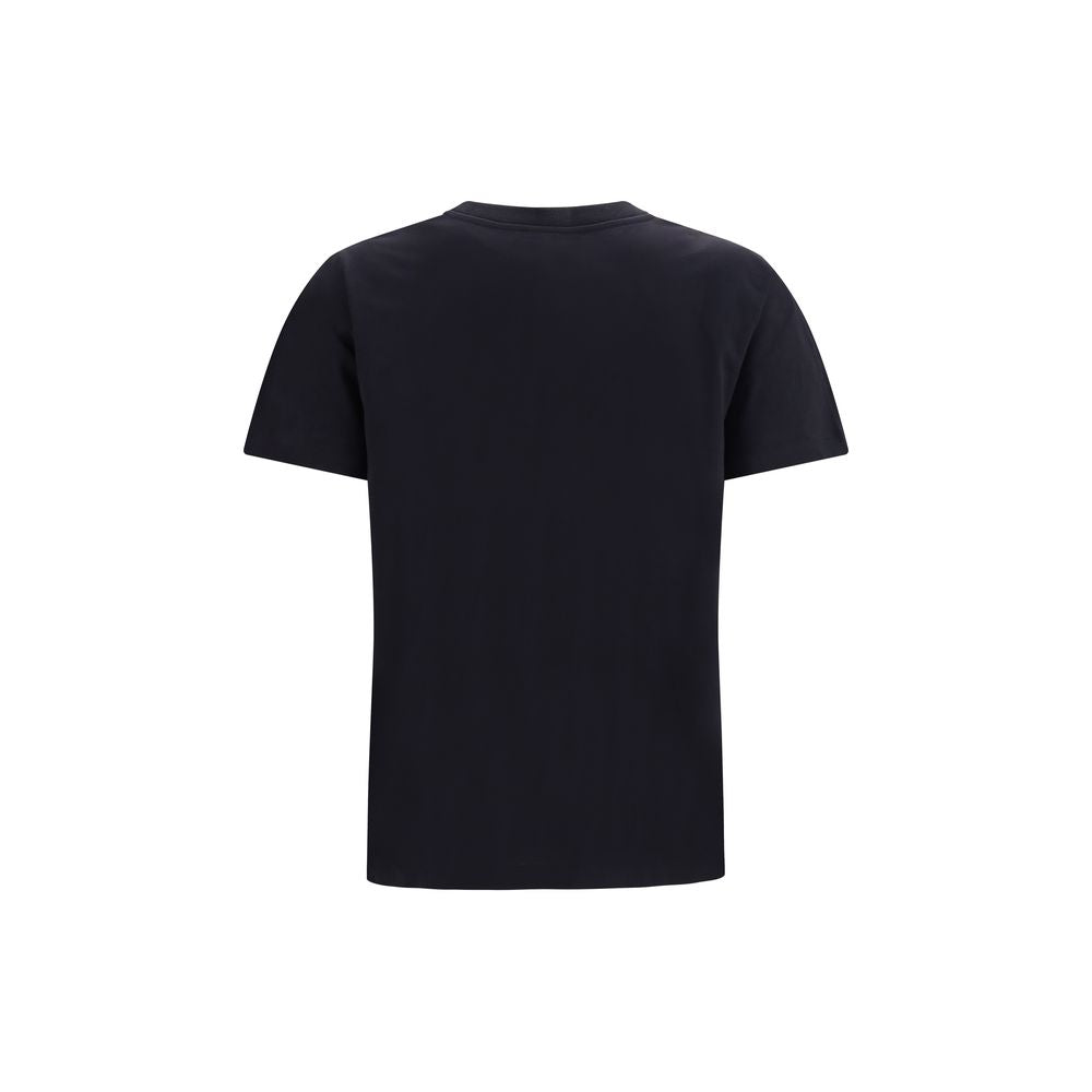 Ganni Graues Baumwoll-T-Shirt