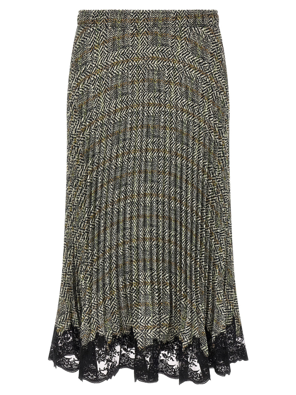 Ermanno Scervino Mehrfarbiger Polyester-Maxirock