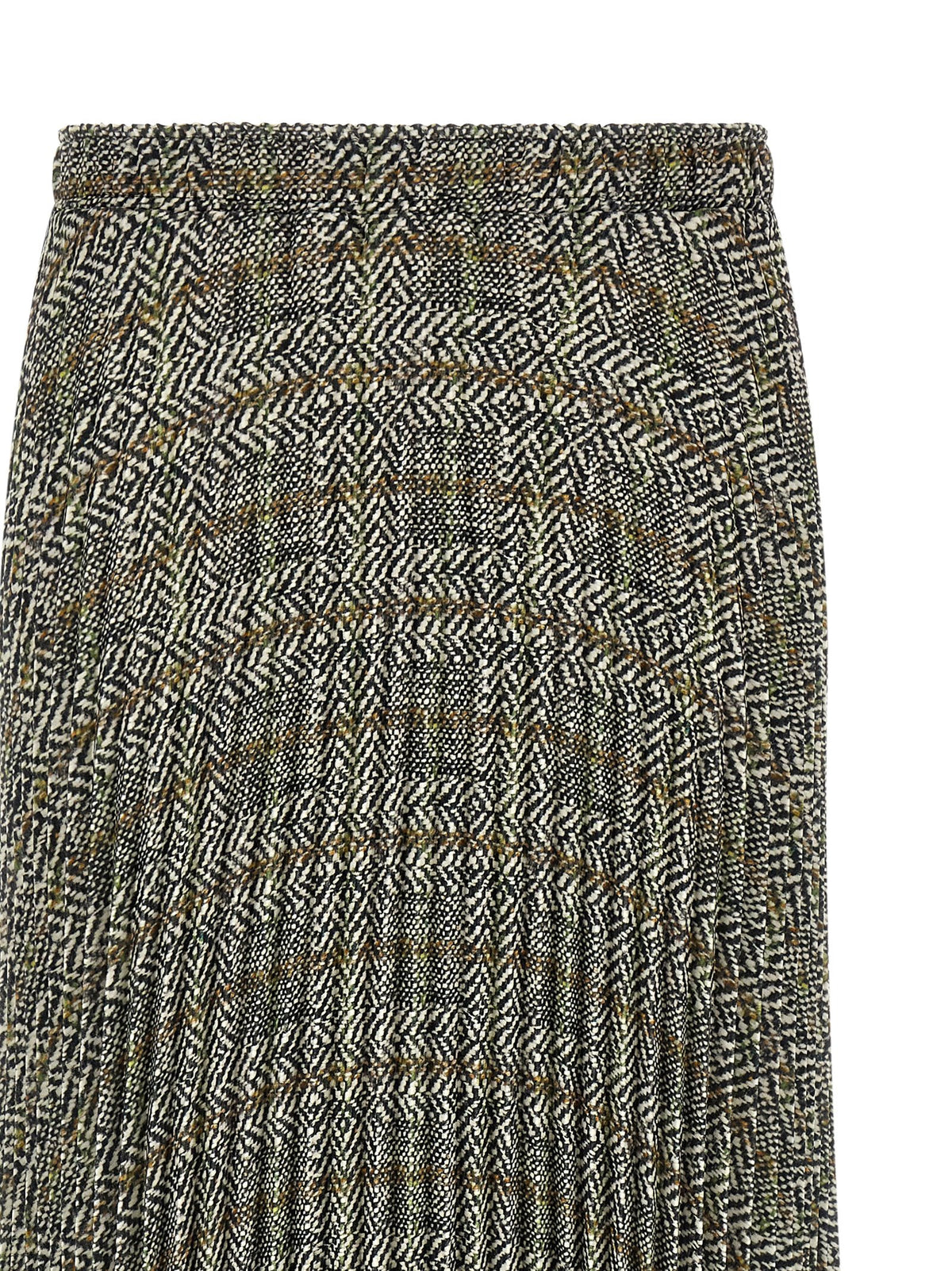 Ermanno Scervino Mehrfarbiger Polyester-Maxirock