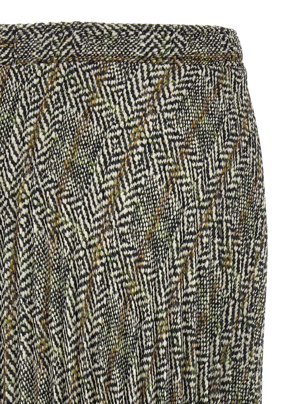 Ermanno Scervino Mehrfarbiger Polyester-Maxirock