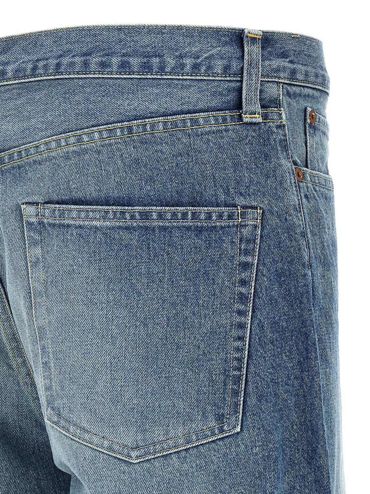 SSSTEIN Blaue Jeans aus Baumwolle, Tapered Fit