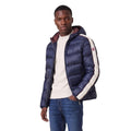 Colmar Originals Blaue Polyamid-Jacke in voller Länge