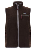 PATAGONIA Braune ärmellose Jacke aus Polyester