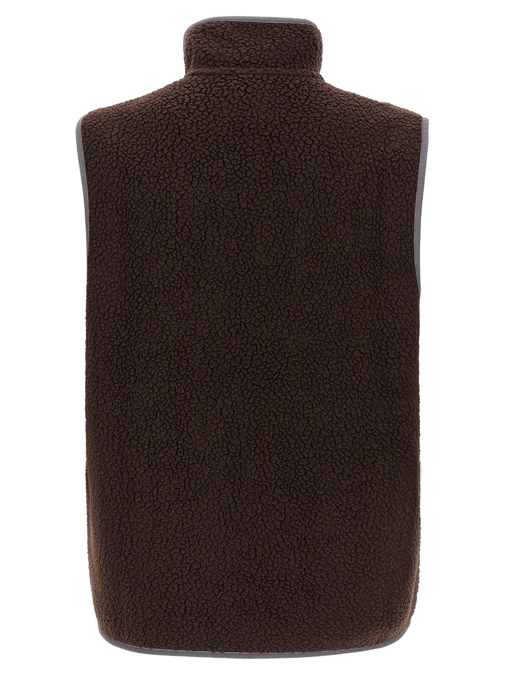 PATAGONIA Braune ärmellose Jacke aus Polyester