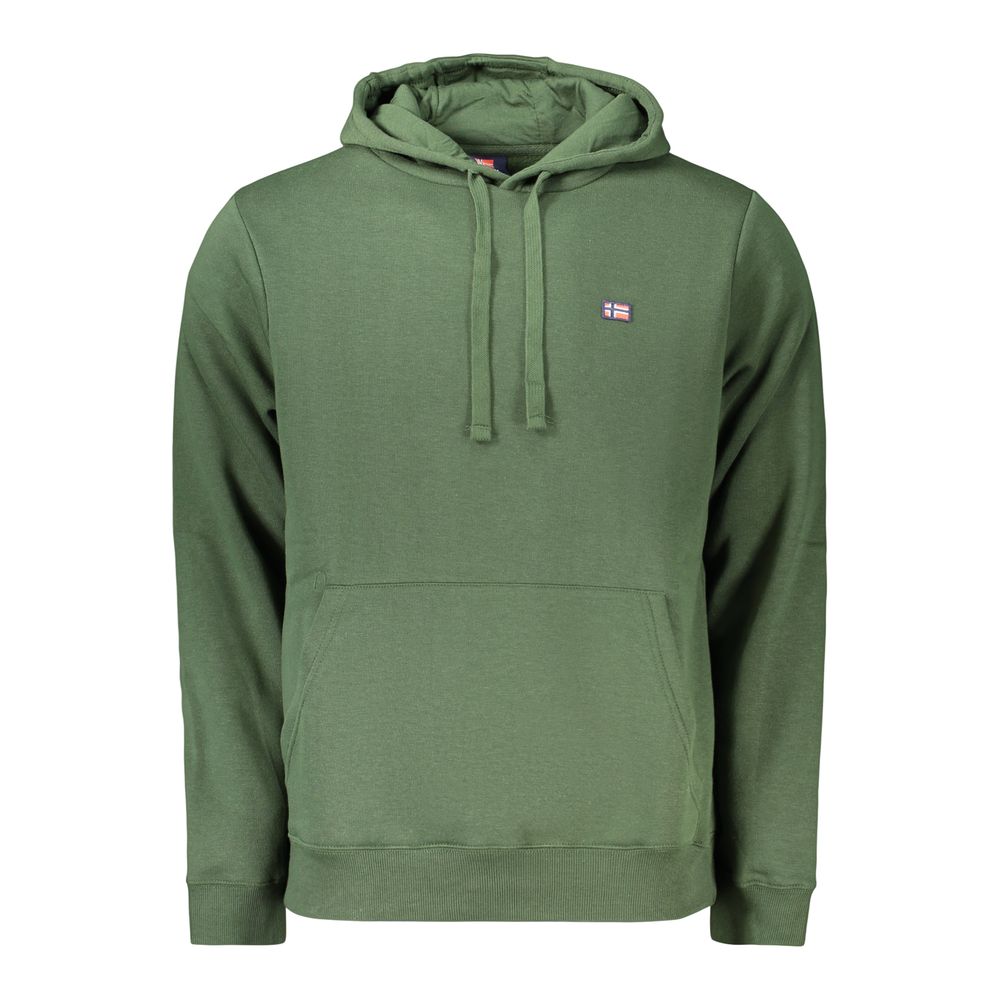 Norway 1963 Grüner Baumwollpullover für Herren