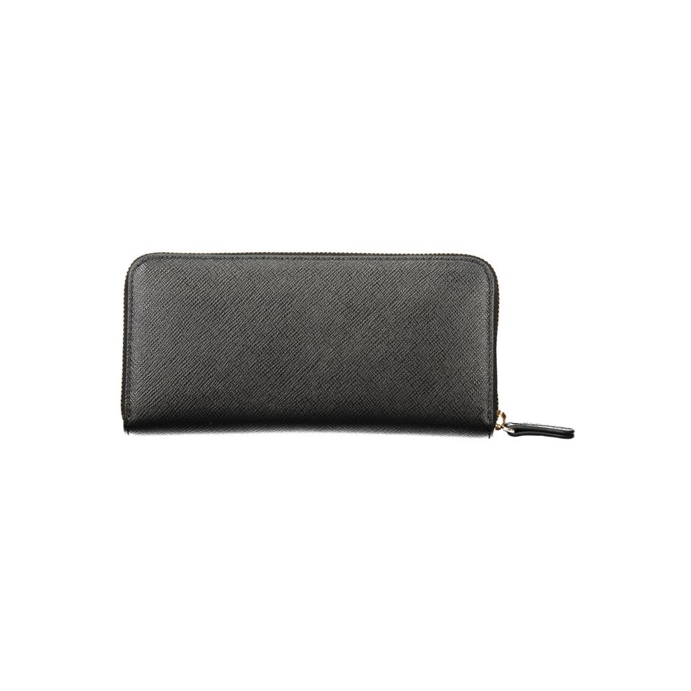Twinset Schwarzes Portemonnaie aus Polyethylen