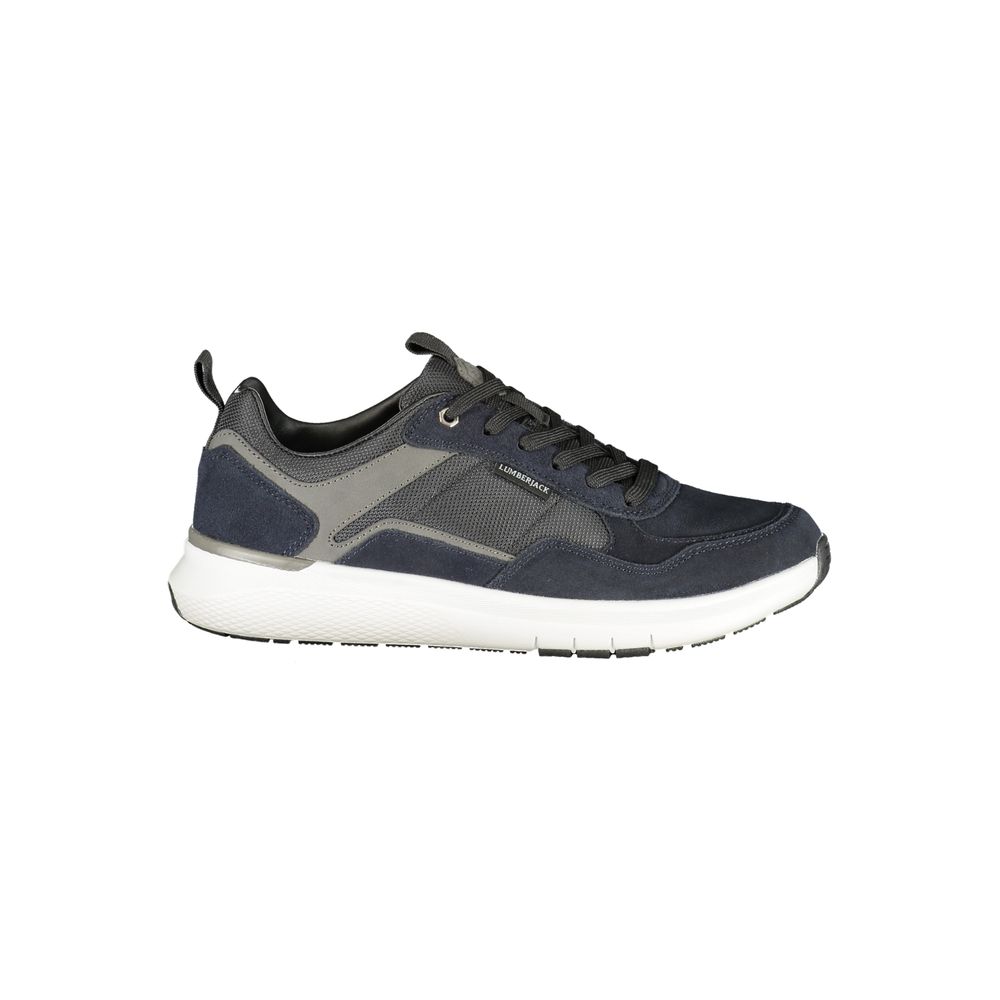 Lumberjack Blaue Polyamid-Sneaker für sportliche Aktivitäten
