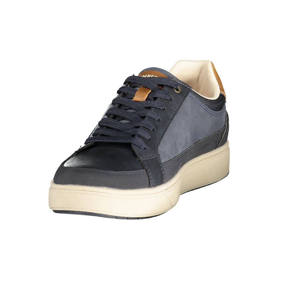 Lumberjack Blaue Polyamid-Sneaker für sportliche Aktivitäten