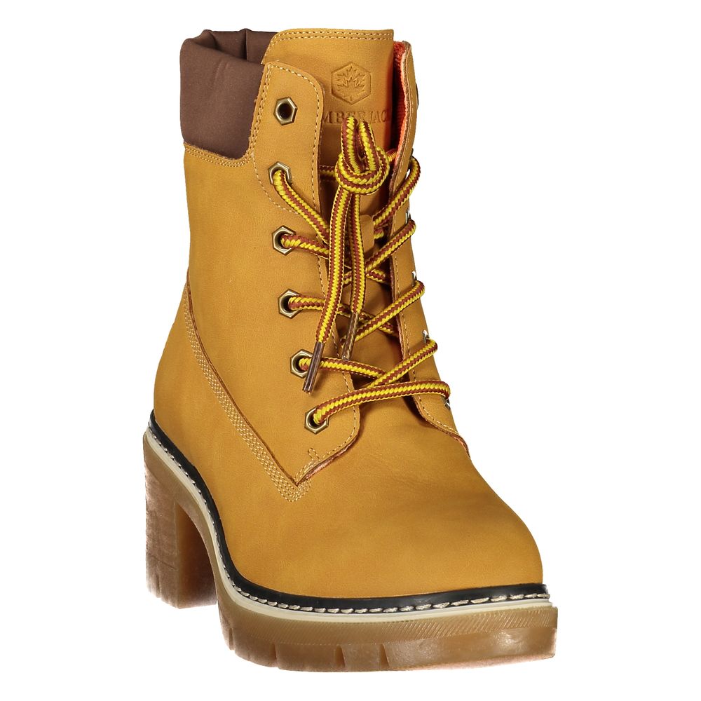 Lumberjack Gelbe Ankle Boots aus Polyester