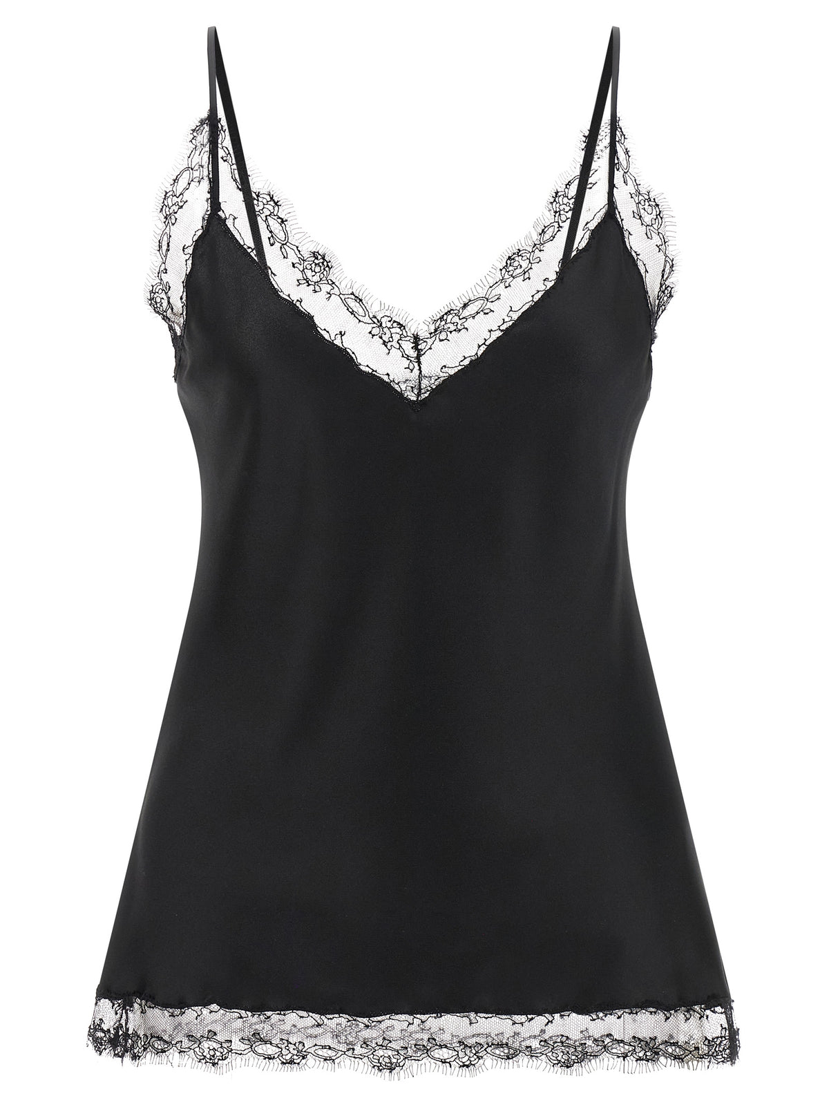 Ermanno Scervino Schwarzes Seiden-Dessous