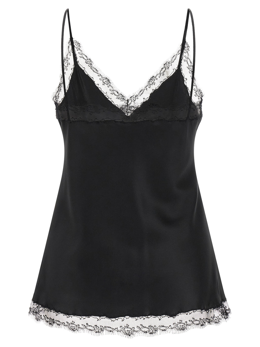 Ermanno Scervino Schwarzes Seiden-Dessous