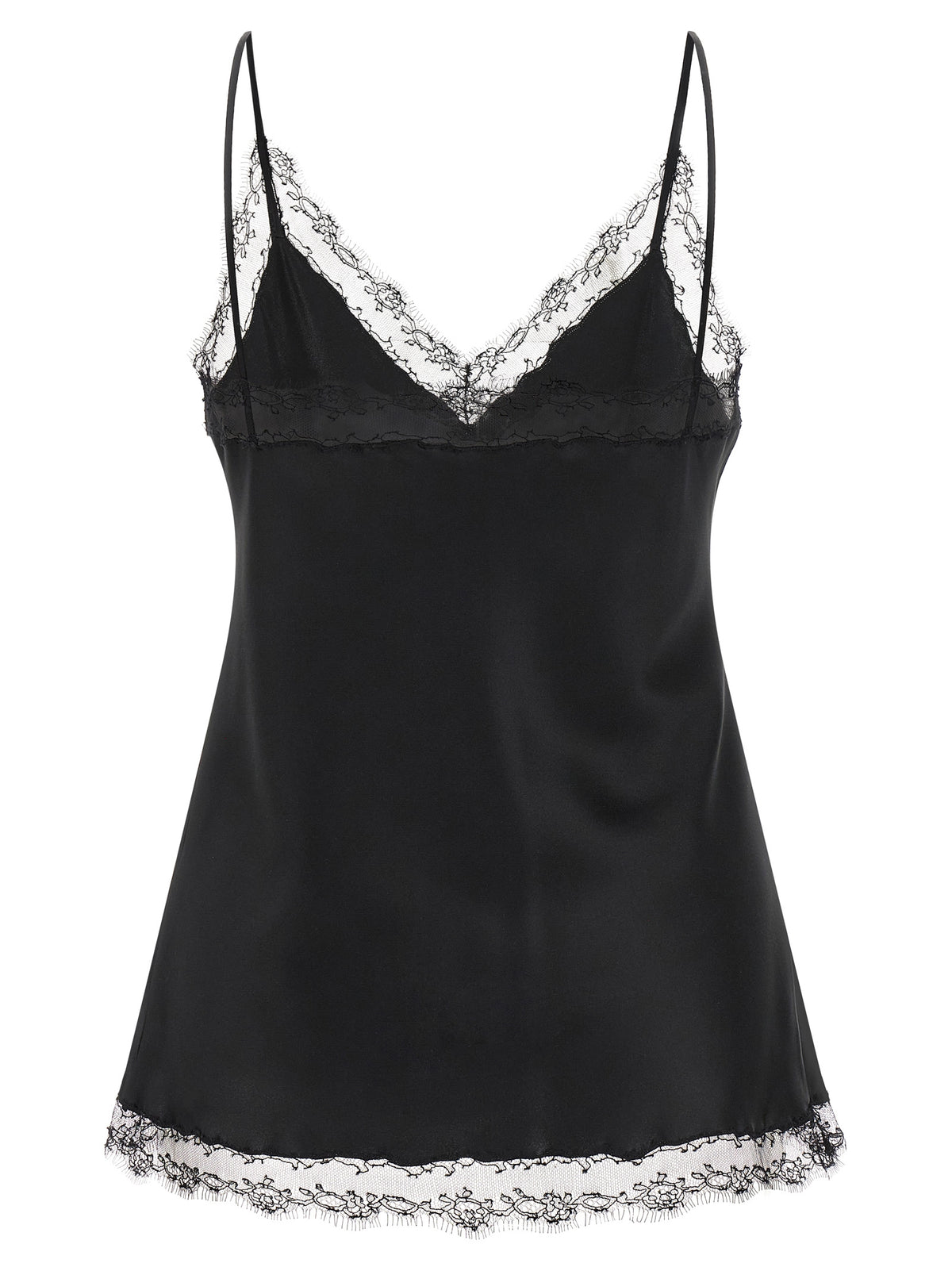 Ermanno Scervino Schwarzes Seiden-Dessous