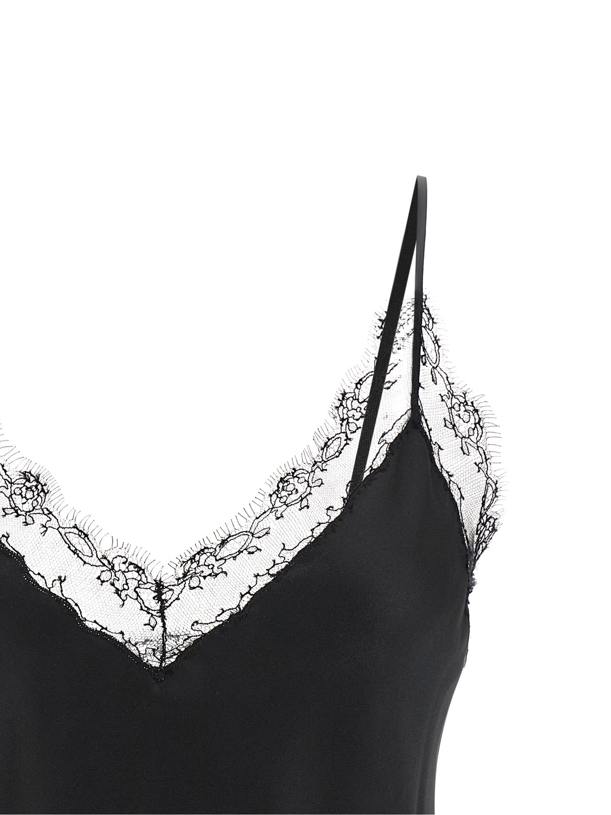 Ermanno Scervino Schwarzes Seiden-Dessous