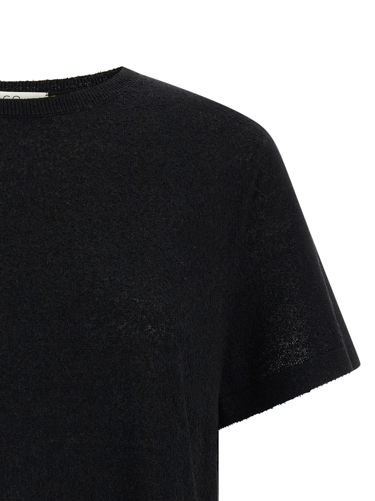 CO Schwarze Seidenbluse
