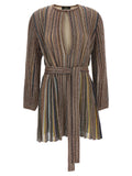 Missoni Kurzes Kleid aus Viskose in Multicolor