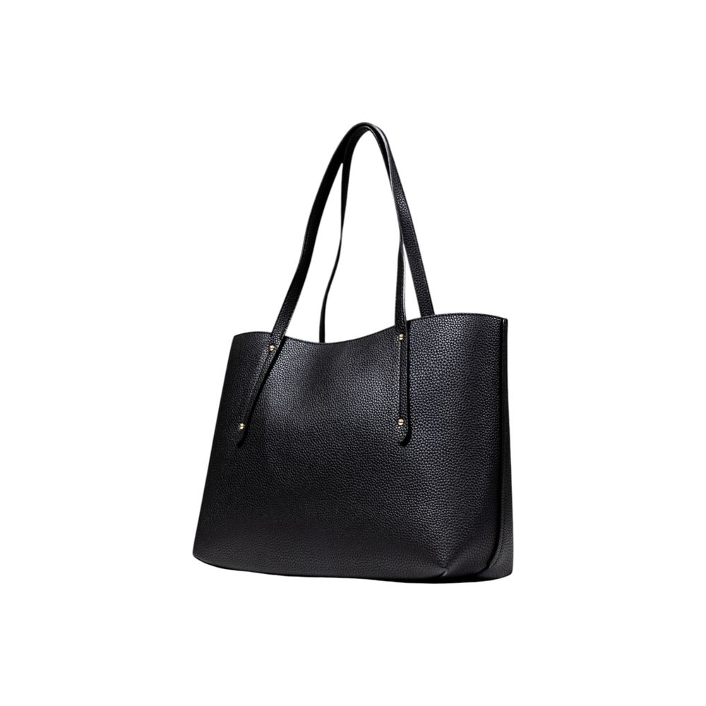 Guess Schwarze Handtasche aus Polyethylen