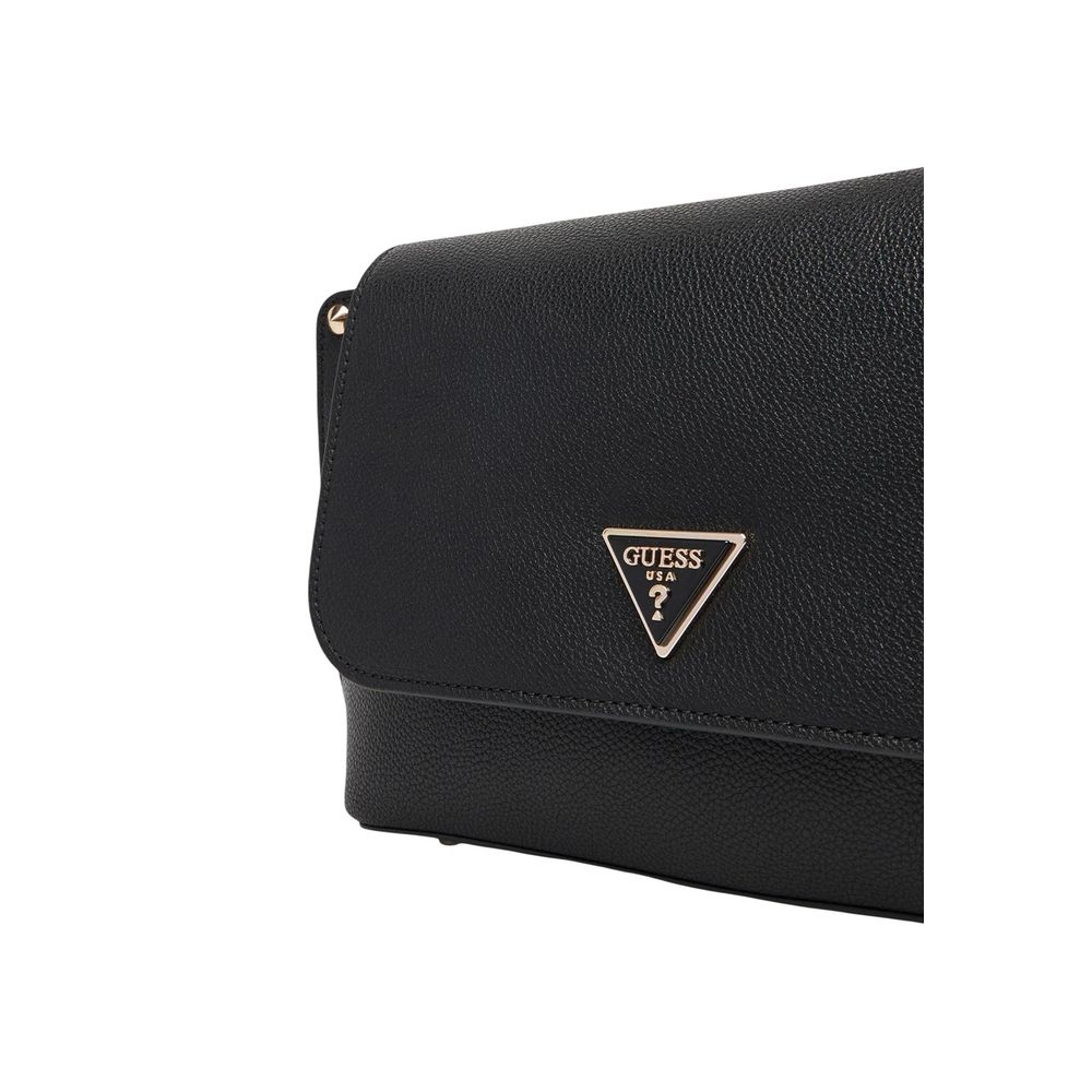 Guess Schwarze Handtasche aus Polyethylen