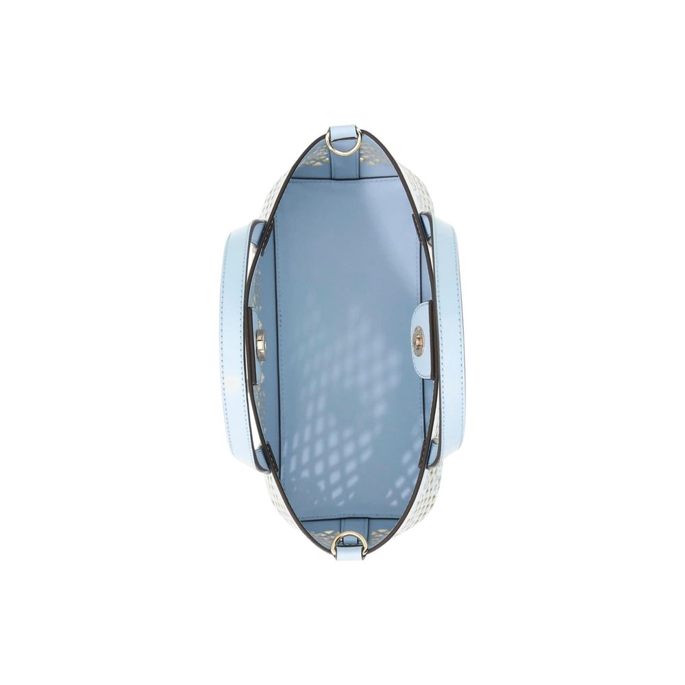 Guess Handtasche aus Polyethylen in Blau