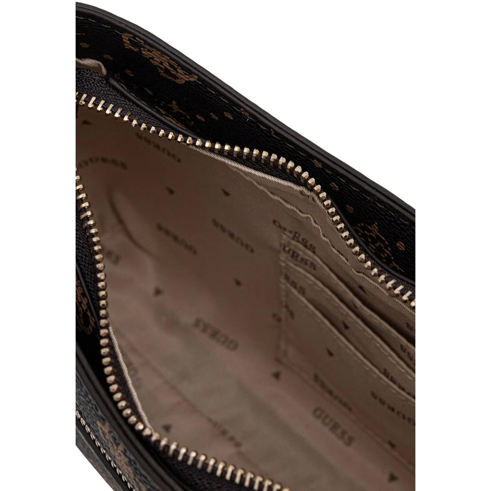 Guess Braune Handtasche aus Polyethylen