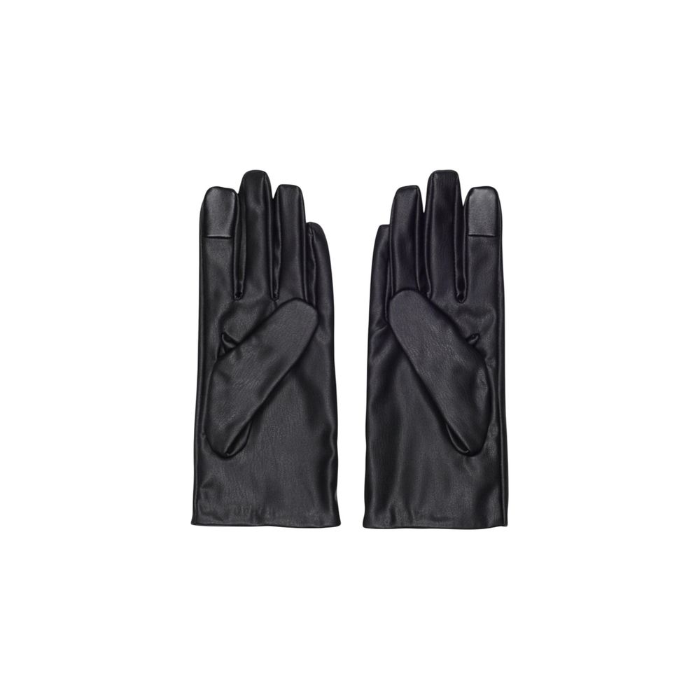 Pieces Schwarze Handschuhe aus Polyethylen