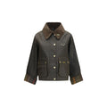 Barbour Baumwolljacke in Zweifarbenoptik