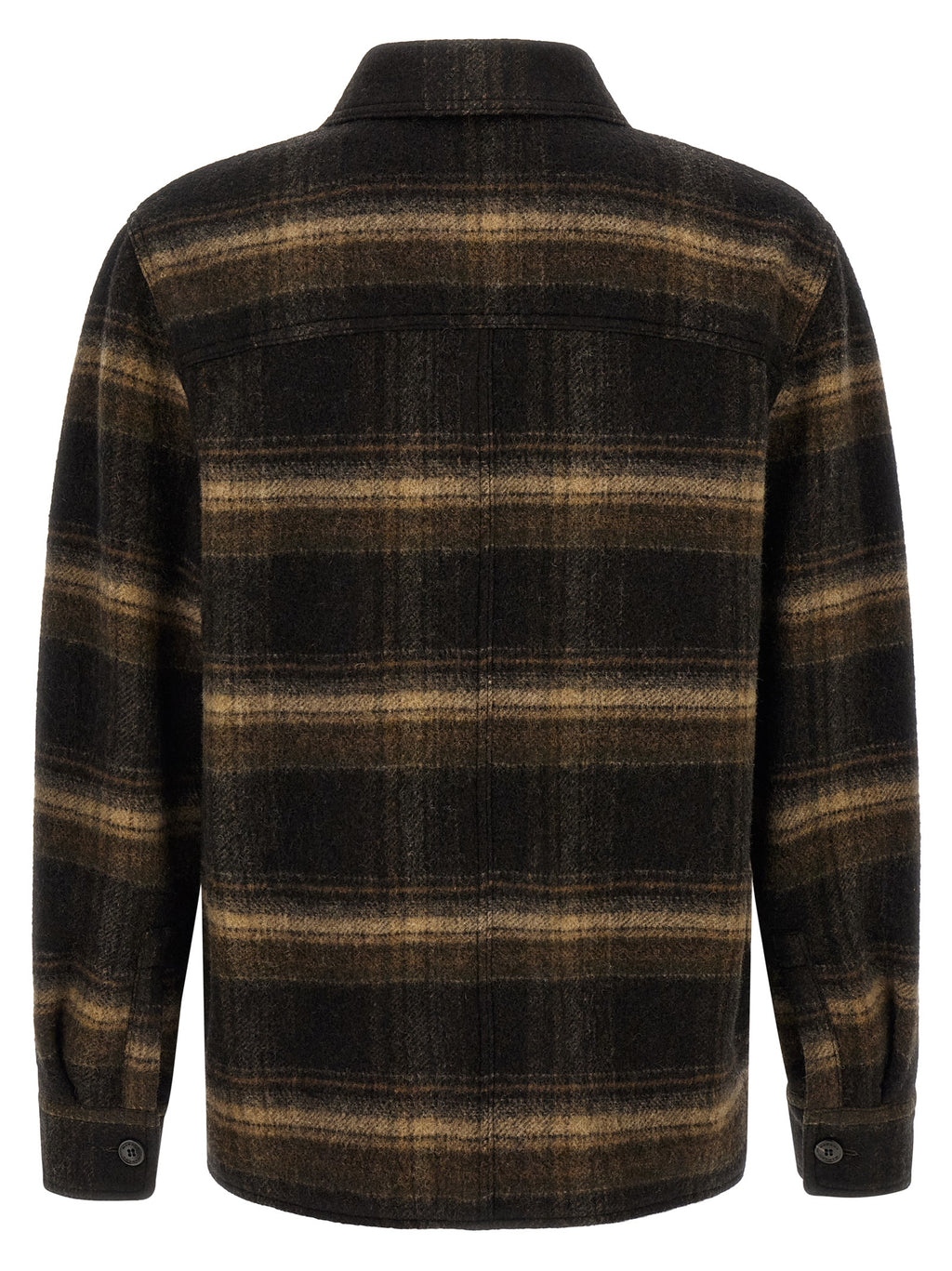 Isabel Marant Brauner Wollmantel in voller Länge