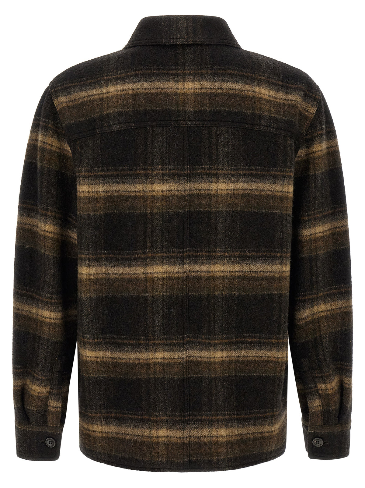 Isabel Marant Brauner Wollmantel in voller Länge