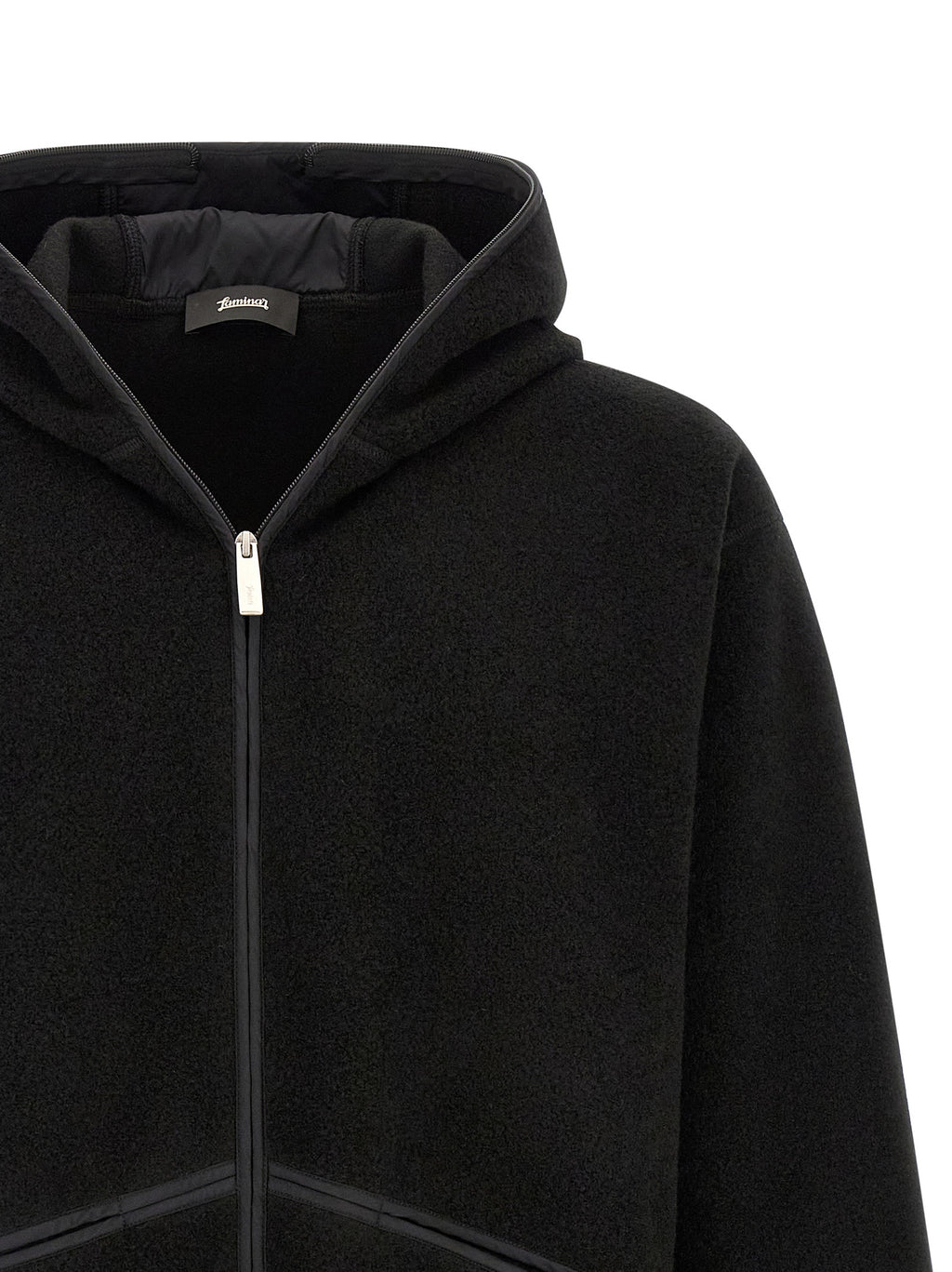 LAMINAR Schwarze Shell-Jacke aus Polyester
