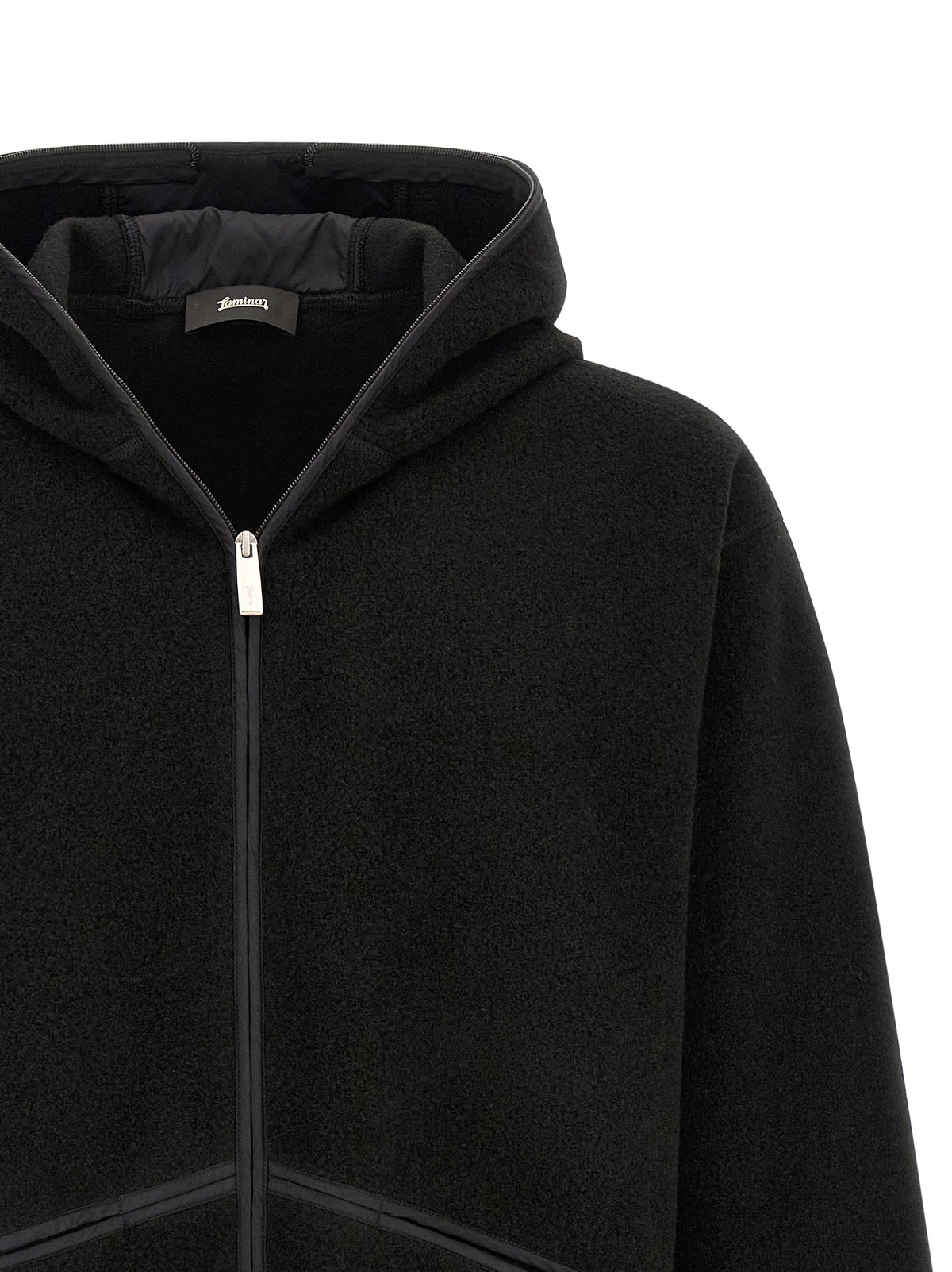LAMINAR Schwarze Shell-Jacke aus Polyester