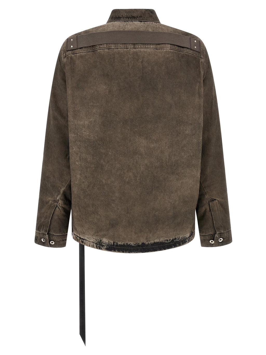DRKSHDW Graue Jeansjacke aus Baumwolle