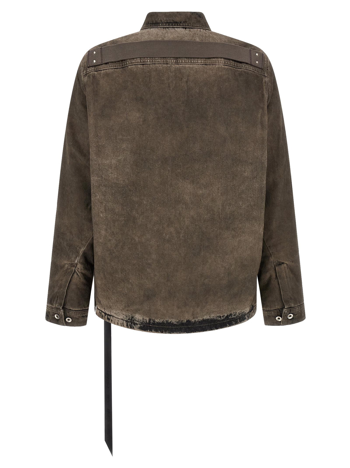 DRKSHDW Graue Jeansjacke aus Baumwolle