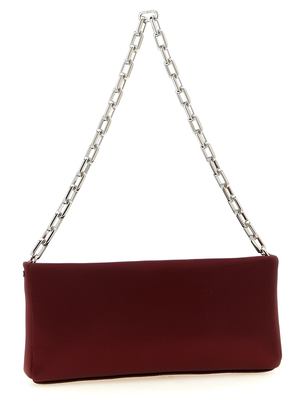 Christian Louboutin Bordeaux Elastan Clutch Bag