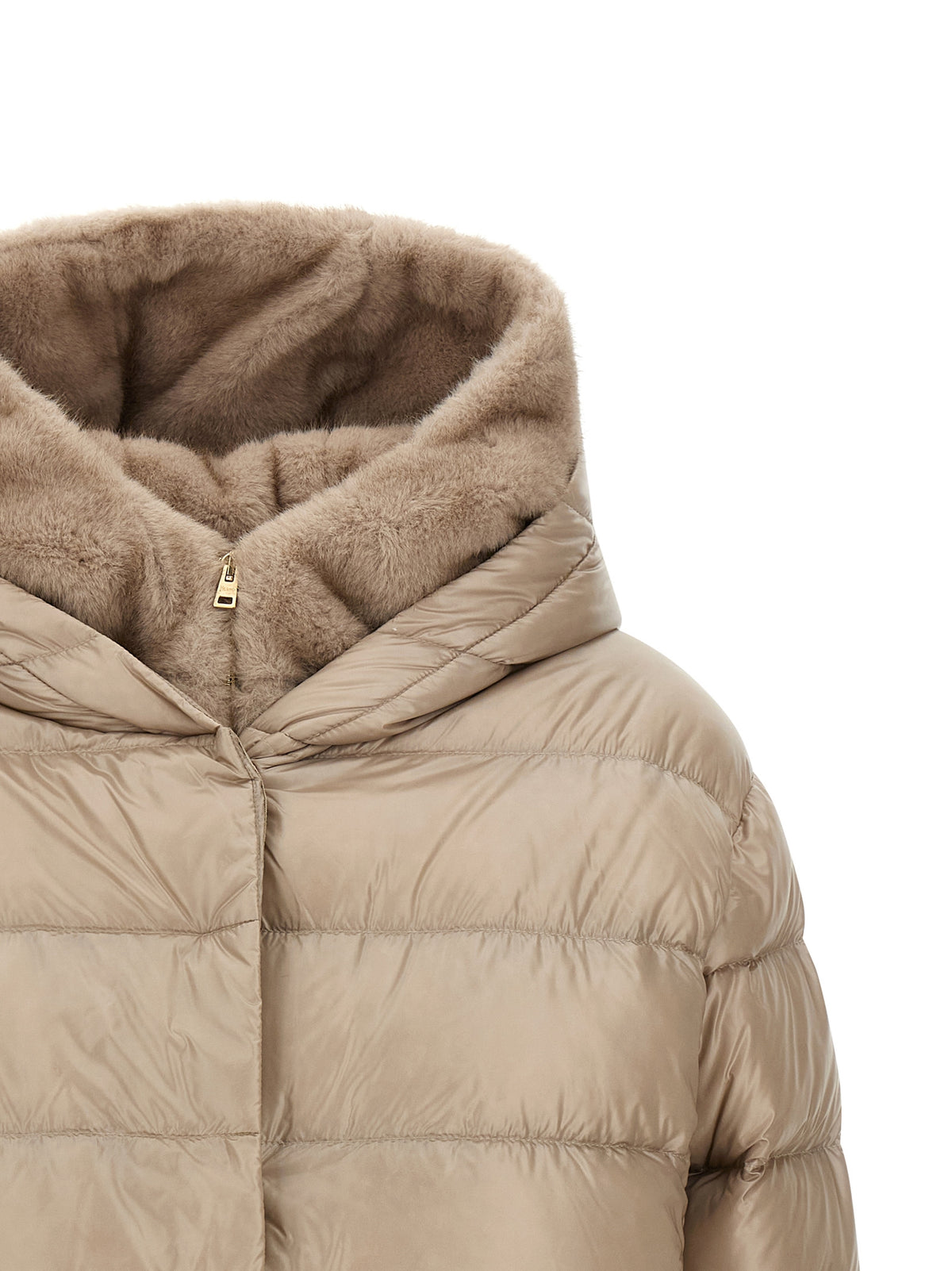 Herno Beige Polyamid Steppjacke