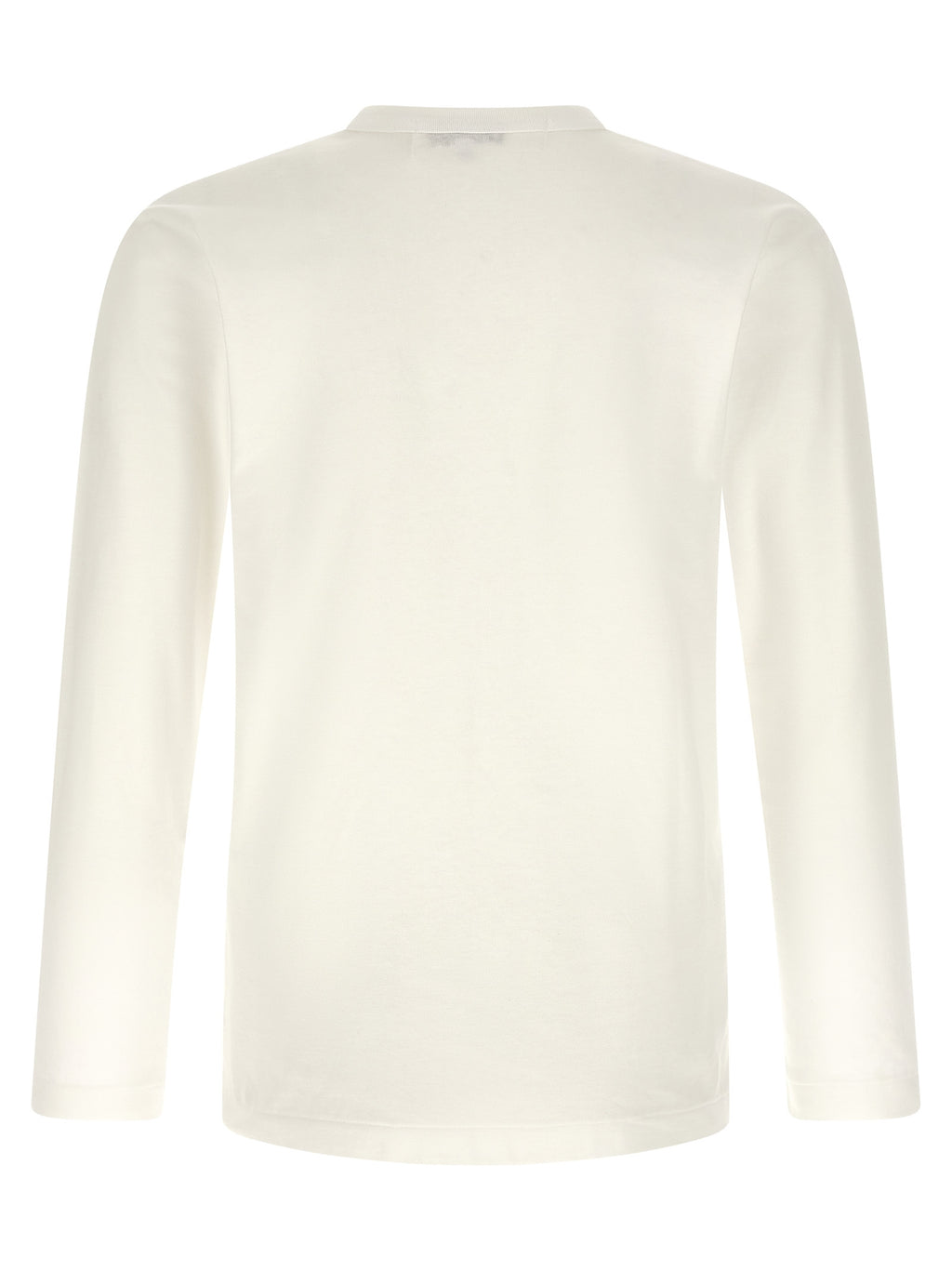 Comme Des Garçons Play Weißes Baumwoll-T-Shirt