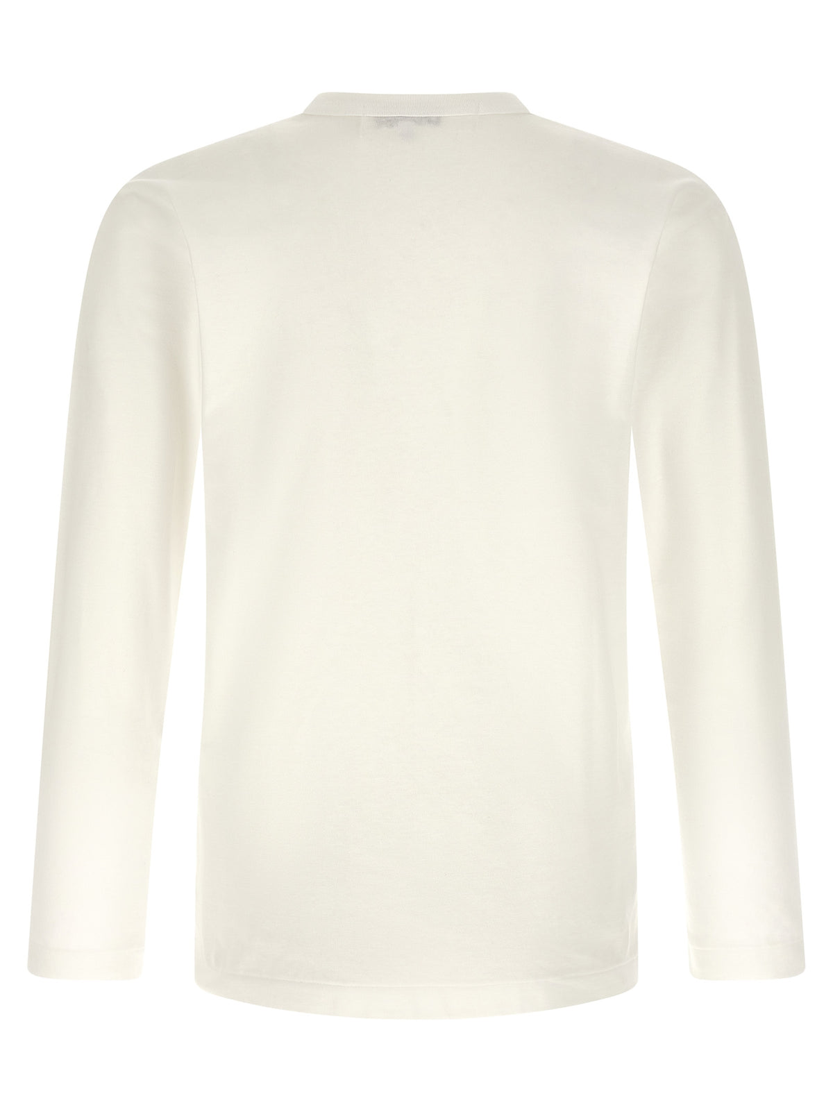 Comme Des Garçons Play Weißes Baumwoll-T-Shirt
