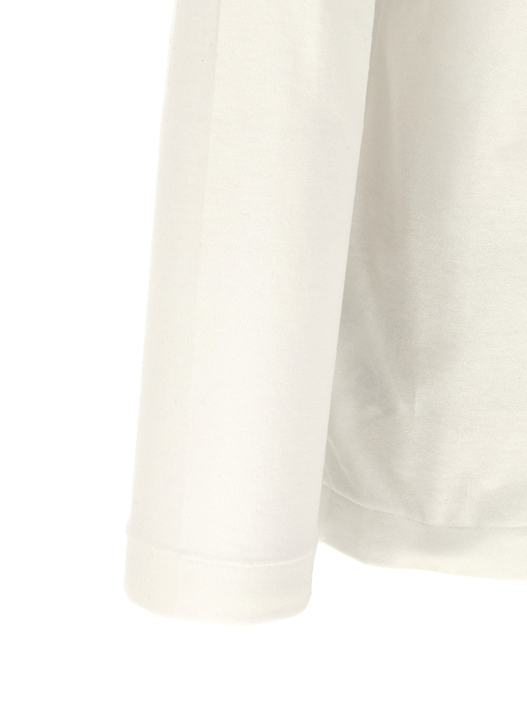 Comme Des Garçons Play Weißes Baumwoll-T-Shirt