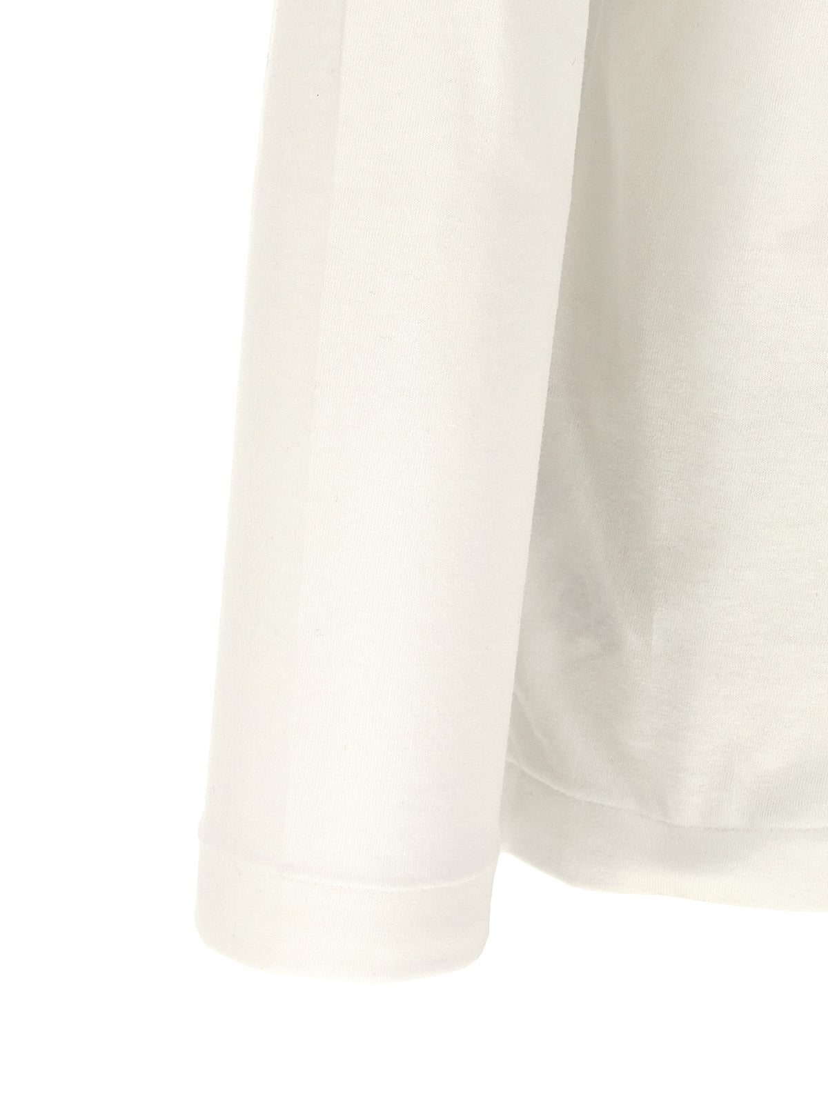 Comme Des Garçons Play Weißes Baumwoll-T-Shirt