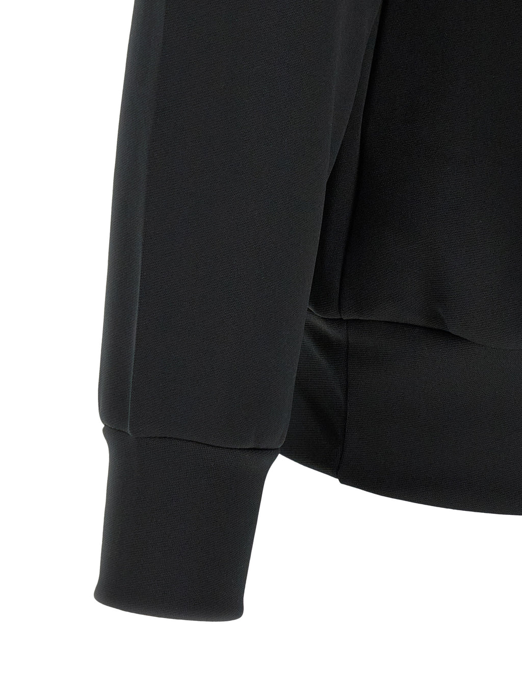 Comme Des Garçons Play Schwarzer Cardigan aus Polyester