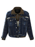 Dsquared² Blaue Jeansjacke aus Baumwolle