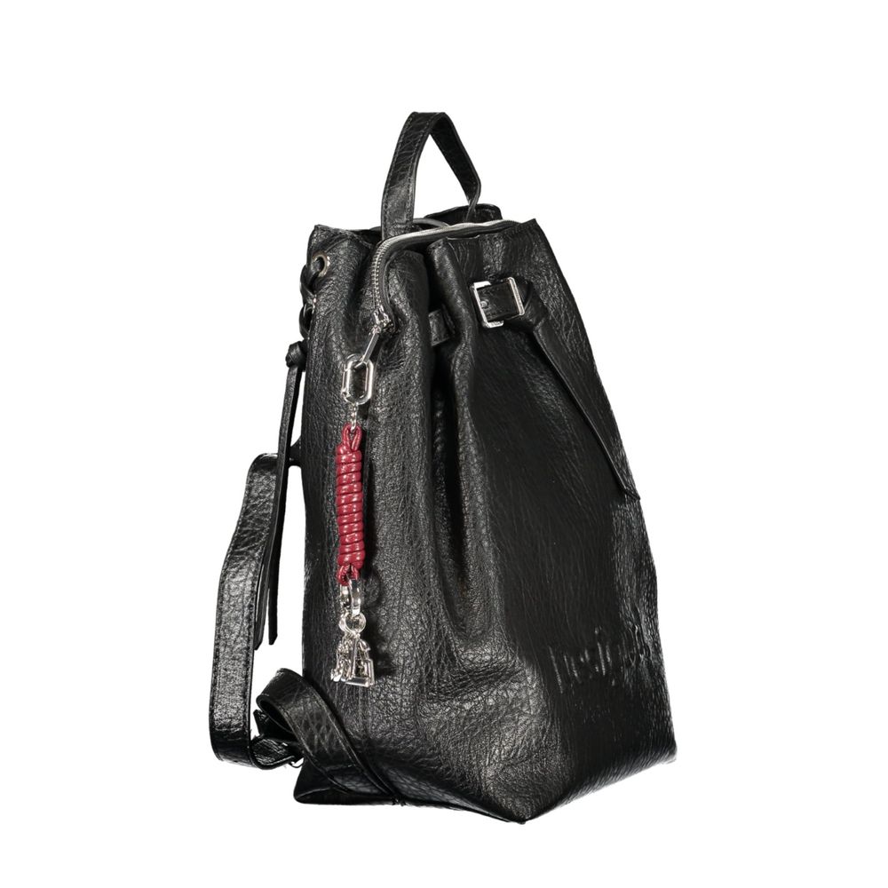 Desigual Schwarzer Rucksack aus Polyethylen
