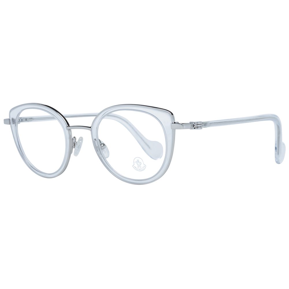 Moncler Weiße Kunststoffbrille (Gestell)