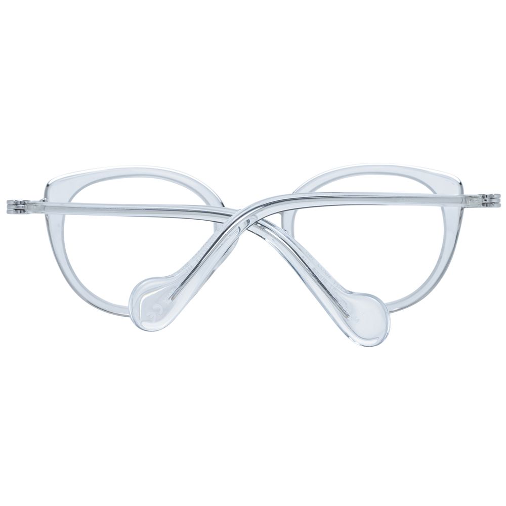 Moncler Weiße Kunststoffbrille (Gestell)