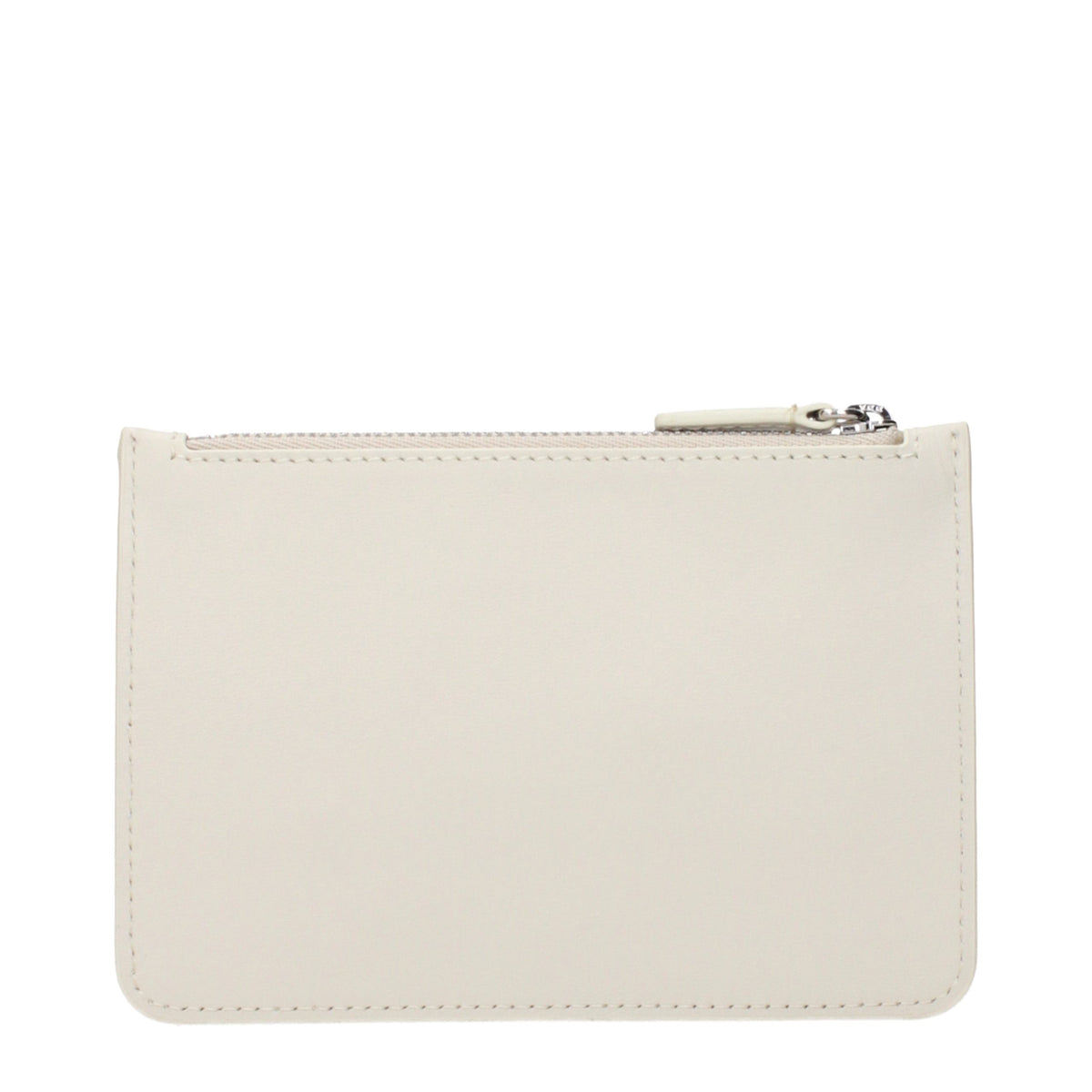 Courrèges Beige Leder Portemonnaie