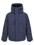 Canada Goose Blauer Parka aus Polyester