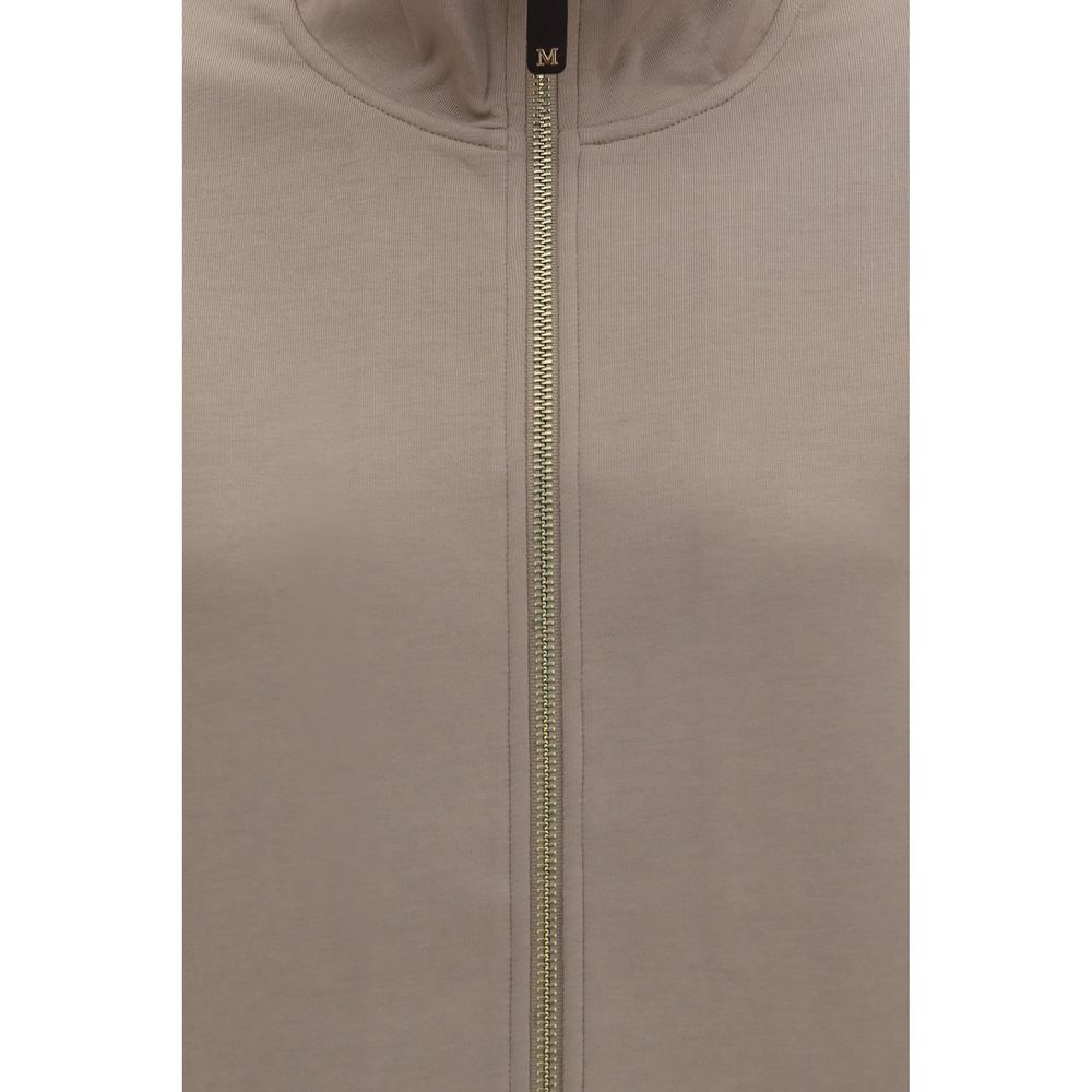 'S Max Mara Beige Baumwoll-Sweatshirt