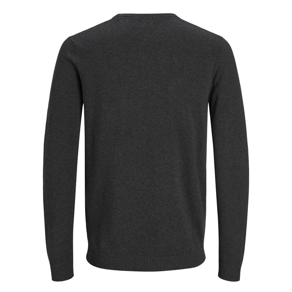 Jack Jones Grauer Baumwollpullover